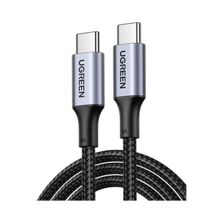 Cable USB-C a USB-C | 1 Metro | Carga Rápida de hasta 100W | Transferencia de datos 480 Mbps | PD3.0 | QC4.0/3.0/2.0 | FPC...