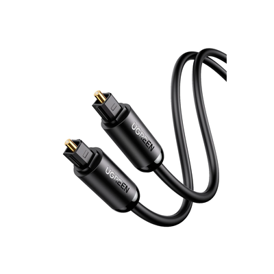Cable Óptico Toslink (S/PDIF) de Alta Calidad para Audio Digital / 3 Metros (9.84 Pies) / Tapa de Protección / Dolby 7.1 C...