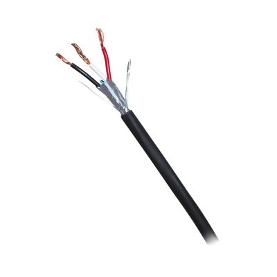 Caja de 305 Metros (1000 Pies) de Cable Blindado de 3 x 18 AWG Blindado Negro - VIAKON