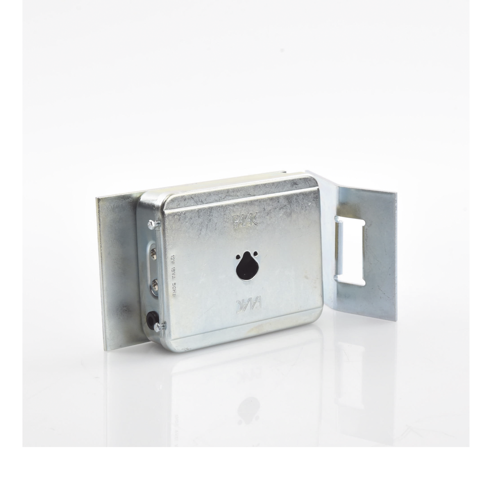 Cerradura Electromecánica / 12 VCA / Placa Suelo / Operación Manual por Cilindros | SIERRA STORE