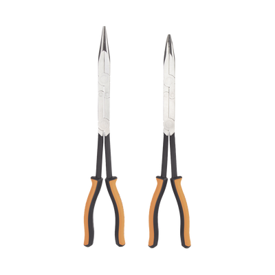 Juego de 2 Pinzas de Punta Doblada y Punta de Aguja de Gran Alcance 33 cm KLEIN TOOLS - Vista 2