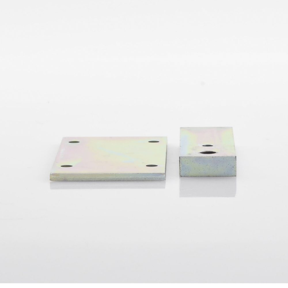 Herrajes con Placa y Montura Posterior / Alta Resistencia / Compatibilidad FAAC 400/422 / Anti-corrosión | SIERRA STORE