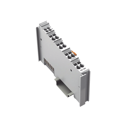 Módulo Final / Sistema I/O 750 / Carril DIN-35 / 12 mm Ancho / Gris Claro / IP20 / -40°C a +85°C / Policarbonato-Poliamida...