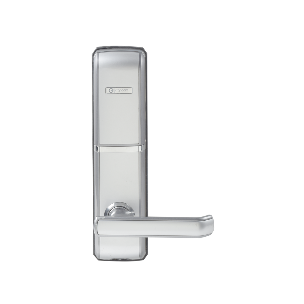 Cerradura  Digital  Biométrica Autónoma con doble cerrojo derecha | SIERRA STORE