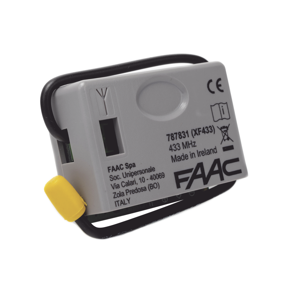 Receptor Inalámbrico / 433 MHz / 250 Transmisores / Instalación Directa en Tablilla / Uso Exterior | SIERRA STORE