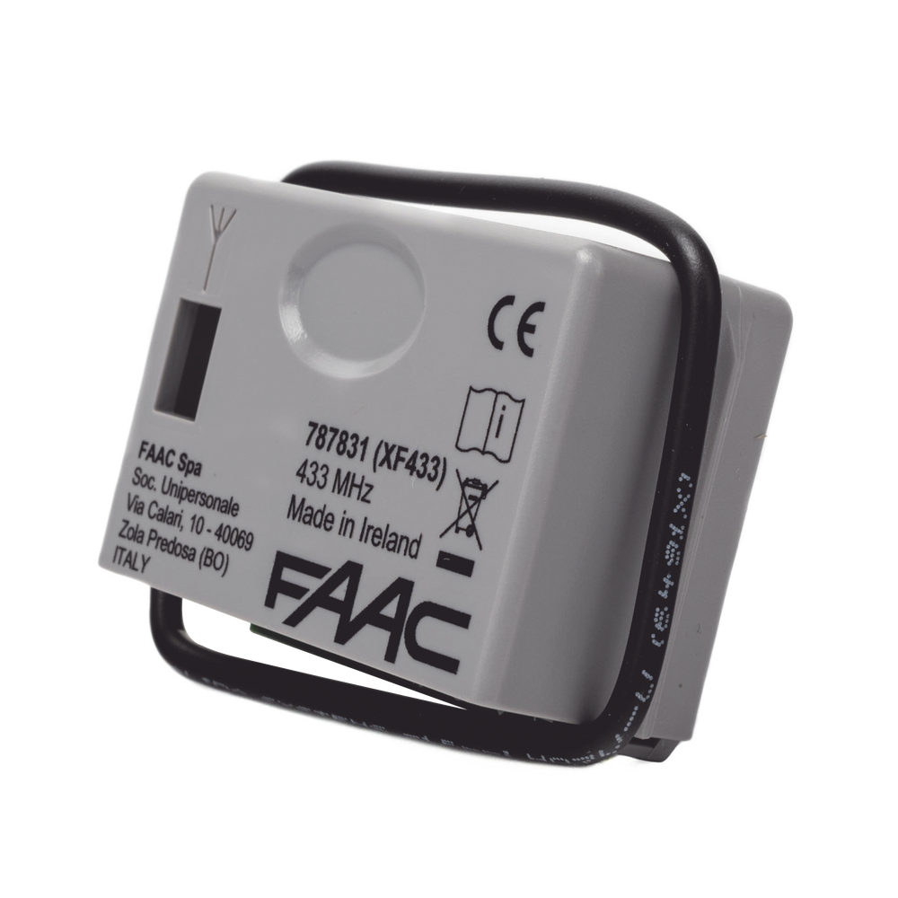 Receptor Inalámbrico / 433 MHz / 250 Transmisores / Instalación Directa en Tablilla / Uso Exterior | SIERRA STORE