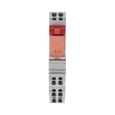 Módulo con Relé / 115V AC / 16A Permanente / 1 Inversor / LED Rojo / Push-in CAGE CLAMP® / Montaje Carril DIN / IP20 | SIERRA