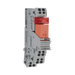 Módulo con Relé / 115V AC / 16A Permanente / 1 Inversor / LED Rojo / Push-in CAGE CLAMP® / Montaje Carril DIN / IP20 WAGO ...