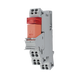Módulo con Relé / 115V AC / 16A Permanente / 1 Inversor / LED Rojo / Push-in CAGE CLAMP® / Montaje Carril DIN / IP20 - WAGO