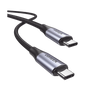 Cable USB-C a USB-C 3.2 Thunderbolt | 1 Metro | 240W | 10 Gbps | 480 Mbps | S...