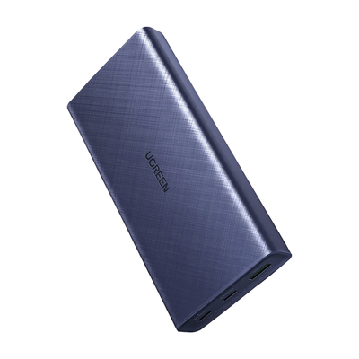 Batería Portátil para Dispositivos USB / 20000mAh / PD45W / Carga Rápida para Entrada y Salida / Dual Tipo-C Hembra + USB-...