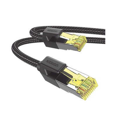 Cable Ethernet Cat7 CLASS F/FTP Redondo con Malla de Nylon 1 Metro (3.28 Pies) UGREEN - Vista 2