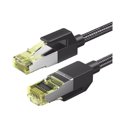Cable Ethernet Cat7 CLASS F/FTP Redondo con Malla de Nylon 1 Metro (3.28 Pies) UGREEN - Vista 3