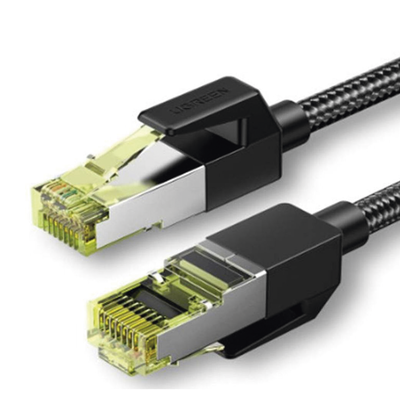Cable Ethernet Cat7 CLASS F/FTP Redondo con Malla de Nylon 2 Metros (6.56 Pies) UGREEN - Vista 3