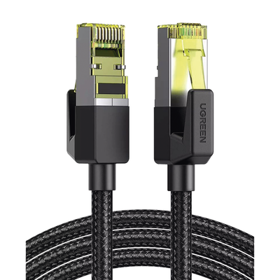 Cable Ethernet Cat7 CLASS F/FTP Redondo con Malla de Nylon 2 Metros (6.56 Pies) - UGREEN