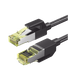 Cable Ethernet Cat7 CLASS F/FTP Redondo con Malla de Nylon 3 Metros (9.84 Pies) UGREEN - Vista 2