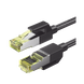 Cable Ethernet Cat7 CLASS F/FTP Redondo con Malla de Nylon 3 Metros (9.84 Pies) UGREEN - Vista 2