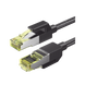 Cable Ethernet Cat7 CLASS F/FTP Redondo con Malla de Nylon 5 Metros (16.40 Pies) UGREEN - Vista 3