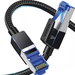 Cable Ethernet Cat8 CLASS F/FTP Redondo con Malla de Nylon 2 Metros (6.56 Pies) UGREEN - Vista 4