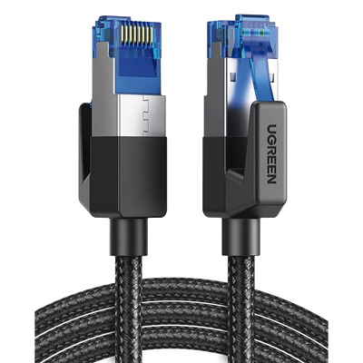 Cable Ethernet Cat8 CLASS F/FTP Redondo con Malla de Nylon 2 Metros (6.56 Pies) - UGREEN