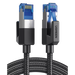 Cable Ethernet Cat8 CLASS F/FTP Redondo con Malla de Nylon 2 Metros (6.56 Pies) - UGREEN