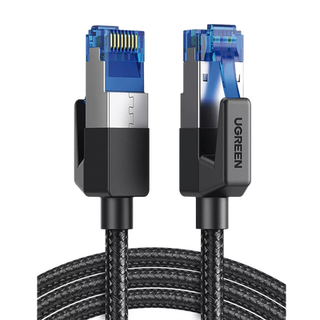 Cable Ethernet Cat8 Class F/FTP Redondo con Malla de Nylon 5 Metros (16.40 Pies) - UGREEN