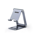 Soporte para Teléfono Celular de Aluminio | Angulo Ajustable | Amplia Compatibilidad con dispositivos de 4.7'' a 7.9'' | A...