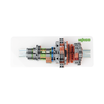 Rail Portador de Acero WAGO, 35 x 15 mm, 2.3 mm Espesor, 2 m Largo, Sin Ranuras, Según EN 60715, Color Plateado, 255.5 mm ...