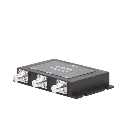 Divisor de potencia de 3 vías para la distribución de señal a tres antenas de servicio | 4.8 dB de pérdida por puerto | Co...