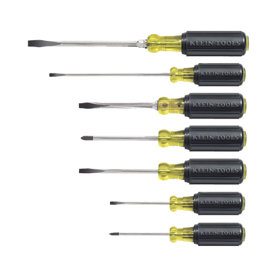 Juego de Desarmadores de Punta Plana y Phillips (7 Piezas). - KLEIN TOOLS