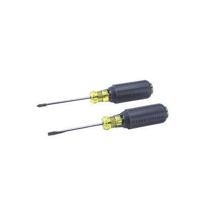 Juego de 8 Desarmadores con Mango Cushion-Grip™: 2 de punta Plana de 1/4'' (6.4 mm) y 5/16'' (7.9 mm);...