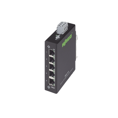 Switch Industrial ECO / 5 Puertos Gigabit 1000Base-T / Autonegotiation 10/100/1000 Mbps / Auto-MDI/MDI-X / Tabla MAC 8000 ...
