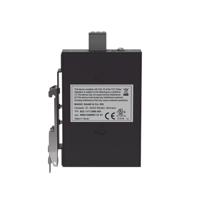 Switch Industrial ECO-Switch / 5 Puertos Gigabit 1000Base-T / Montaje Carril DIN / IP30 / -40°C a +70°C / Alimentación 12-...