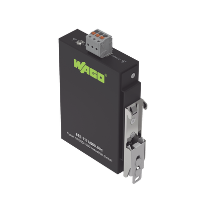 Switch Industrial ECO-Switch / 5 Puertos Gigabit 1000Base-T / Montaje Carril DIN / IP30 / -40°C a +70°C / Alimentación 12-...