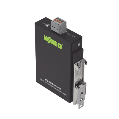 Switch Industrial ECO-Switch / 5 Puertos Gigabit 1000Base-T / Montaje Carril DIN / IP30 / -40°C a +70°C / Alimentación 12-...