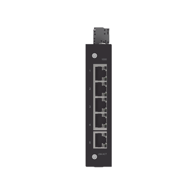 Switch Industrial ECO-Switch / 5 Puertos Gigabit 1000Base-T / Montaje Carril DIN / IP30 / -40°C a +70°C / Alimentación 12-...