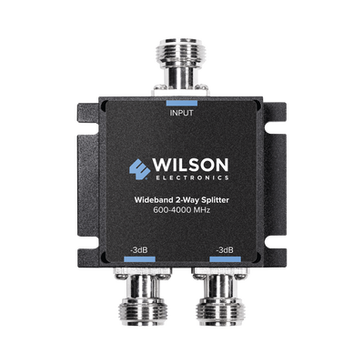 Divisor de potencia (Splitter) de dos vías para 600-4000 MHz. - WILSONPRO / WEBOOST