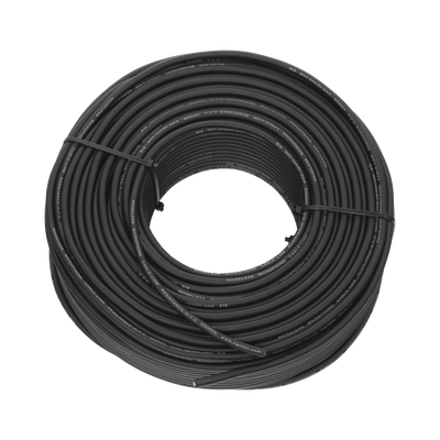 Cable para Micrófono de 100 Metros (328.08 Pies) | Compatible con Conectores XLR, 6.5 mm, 3.5 mm y RCA | PVC | Marcado por...