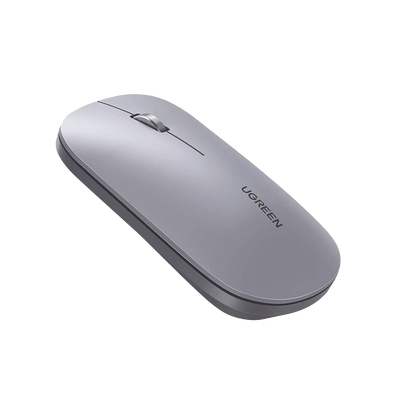 Mouse inalámbrico 2.4 GHz | Ultra Delgado y Silencioso | DPI 1000/1600/2000/4000 (Ajustable) | Alcance 10m | Scroll de Alu...