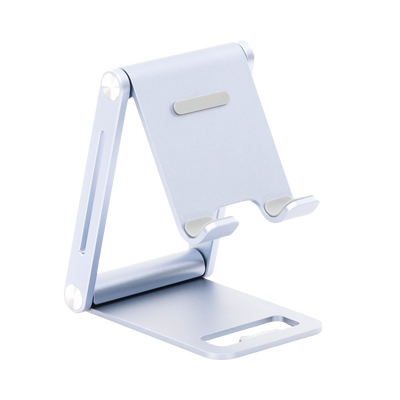 Soporte para Teléfono Celular de Aluminio / Angulo Ajustable / Amplia Compatibilidad con dispositivos de 4.7'' a 7.9'' / A...