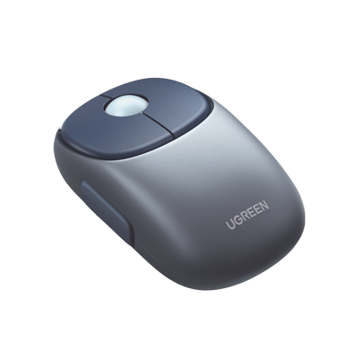 Mouse Inalámbrico FUN | Recargable| 2.4G & Bluetooth | 4 Niveles de DPI | Silencioso | Ergonómico | 5 Botones | Compatible...
