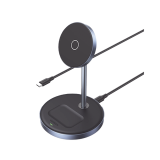 Soporte de Carga Inalámbrica | 3 en 1 | Compatible con MagSafe | Perfecto para iPhone y  AirPods | Carga Rápida Adaptativa...