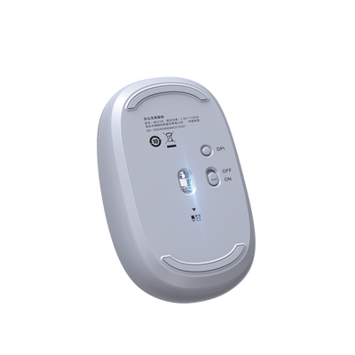 Mouse Inalámbrico 2.4G 800/1200/1600/2400 DPI | Función de 3 botones | Alcance 10m | Silencioso |  Ergonómico | Anti-caída...