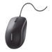 Mouse Óptico USB | Cable USB de 1.5 metros | 3 Botones | 1200DPI | Diseño Ergonómico | Silencioso | Color Negro | Windows ...