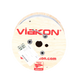 Cable 2 x 18 AWG / Blindado / 305 Metros (1000 Pies) / Riser / UL / Color Gris / Hecho en México VIAKON - Vista 2
