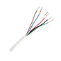 Bobina de Cable de 152 Metros (500 Pies) de 6 x 20 AWG / Blindado / Color Bla...