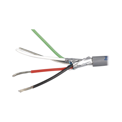 Cable 4 x 18 AWG / Blindado / 305 Metros (1000 Pies) / Riser / UL / Color Gris / Hecho en México VIAKON - Vista 4