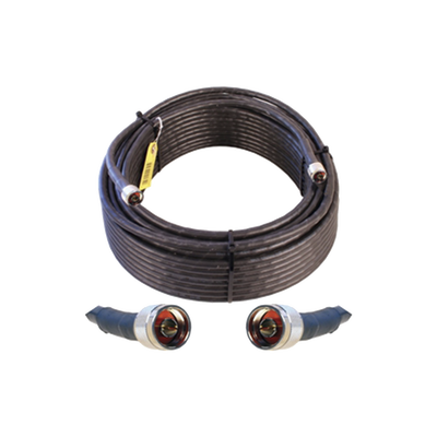 Jumper Coaxial con Cable Wilson-400 | Conector N Macho en los Extremos | 30.48 Metros (100 Pies) de Longitud - WILSONPRO /...