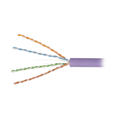 Bobina de Cable Blindado F/UTP de 4 Pares, Z-MAX, Cat6A, Soporte de Aplicaciones 10GBase-T, LS0H (Libre de Gases Toxicos),...