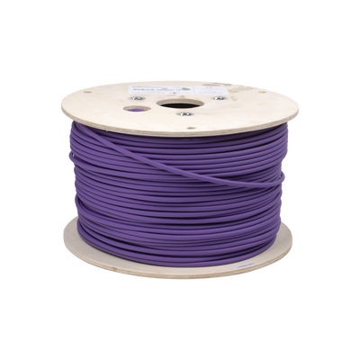Bobina de Cable Blindado F/UTP de 4 Pares, Z-MAX, Cat6A, Soporte de Aplicaciones 10GBase-T, LS0H (Libre de Gases Toxicos),...